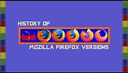 HISTORY OF MOZILLA FIREFOX VERSIONS (2002-2022)