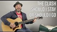 The Clash Should I Stay Or Should I Go Guitar Lesson