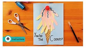 You're The Coolest! | Father's Day Card Ideas For Preschool