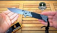 Briceag Browning FA45 Pocket Knife review folding knives