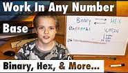 What is Binary and Hexadecimal? & How to Convert to any Number Base - The Ultimate Cheat Sheet