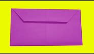How to make an envelope out of rectangular paper | make some wonderful