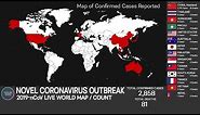 [Testing] Novel Coronavirus outbreak, Live MAP/COUNT