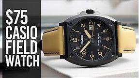 Ultra-Thin Mid-Tier Field Watch from Casio - MTP-E715 Review