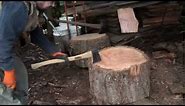 Split Big Rounds of Firewood Quick, Easy and very little Effort!