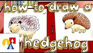 How To Draw A Hedgehog