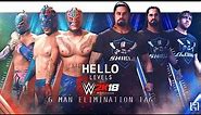 WWE 2K18 The Lucha Dragons (feat. Rey Mysterio) vs The Shield | 6 MAN ELIMINATION TAG TEAM Match