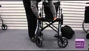 Using a Travelite Lightweight Folding Travel Wheelchair in a Bag
