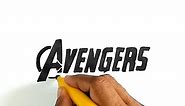 How to Draw The Avengers Logo