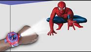Spiderman Projector Watch Unboxing And Testing 2022