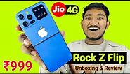 Snexsian Rock Z Flip Phone Unboxing & Review | iPhone Look | Snexsian Rock Z Features