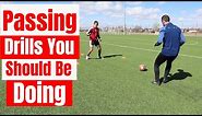 Passing Drills You Should Be Doing - Soccer Passing Drills to Improve First Touch & Passing Skills