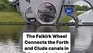 The Falkirk Wheel - A rotating boat lift in central Scotland connecting the Forth and Clyde canals for boat access🚢 🎥beaverart.engineer1 #technews24h#engineerint #canal #scotland #civilengineering #boat #boats #design #architecture #amazing #turn2engineering | Tech News 24h