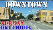 Norman - Oklahoma - 4K Downtown Drive