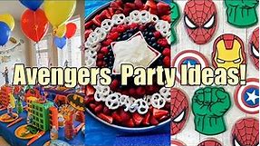 Avengers Party Ideas/ DIY Decor, Treats, and Much More!!