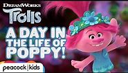 A Day In the Life of Queen Poppy! | TROLLS