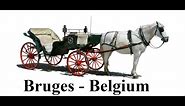 Belgium / Bruges by horse-drawn carriage Part 3