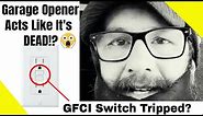 Garage Door Opener Has No Power Not Working | Possible GFI Switch