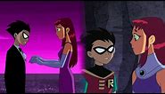 Robin and Starfire Moments - Teen Titans Season 2