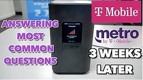 Metro by t-mobile/T mobile 5G Home internet 3 weeks later my honest opinion + Q&A