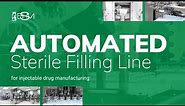 Fully automated sterile filling line at Berkshire Sterile Manufacturing