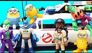 The Minion Team And Gru Team Up With The Ghostbusters