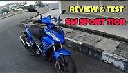 SM Sport 110R - Motor Rakyat - Review Dan Test Ride