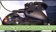 Xbox One Controller vs Xbox 360 Controller: Comparison Demo at E3 2013