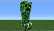 Minecraft Tutorial: How To Make A Creeper (Detailed)