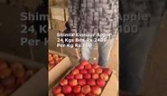 ఆపిల్ || Apples Wholesale @Batasingaram Fruit Market || Delicious Apple 1Kg Rs90 || #fruits #viral