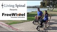 FreeWheel Wheelchair Attachment with Living Spinal