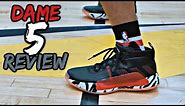 Adidas Dame 5 Performance Review!