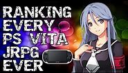 Ranking EVERY PS VITA JRPG Ever Made! (Tier List)