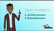 Law of Persons Introduction (Part 1)