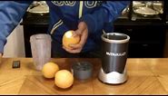 Nutribullet Recipes - Fresh 100% Organic Orange Juice