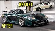 Building a Veilside Rx-7 in 10 Minutes!