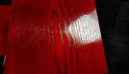 Red Dyes On Oak | Red Dye On Maple | Using Liquid Dyes On Wood To Make Red Wood Stain