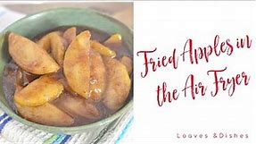 Air Fryer Fried Apples