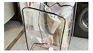 Luggage Covers for Suitcase Tsa Approved Clear PVC Waterproof Suitcase Covers Luggage Protectors 22-25Inch (22.44''H x 16.14''L x 11.41''W)