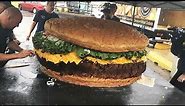 The biggest burger in the world