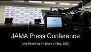 Live: JAMA Press Conference - ENGLISH (9/21)