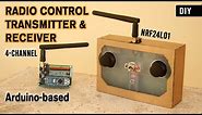 Build an Arduino Radio Transmitter & Receiver for RC Aircraft & Vehicles