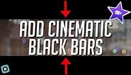 Add Black Bars In iMovie - Cinematic Widescreen Look