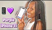IPHONE 11 Unboxing!!! (Purple)💜