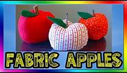How To Make Fabric Apples