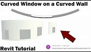 Revit Tutorial - Curved Window on a Curved Wall