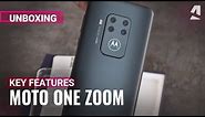 Moto One Zoom unboxing and key features