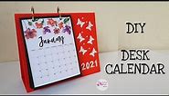DIY Desk Calendar | How to make Desk Calendar | DIY Calendar | Handmade Calendar | Cute Calendar