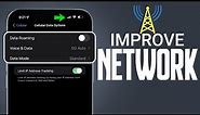 iPhone Tips to improve Network Connection