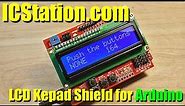 ICStation com LCD Keypad Shield for Arduino Review